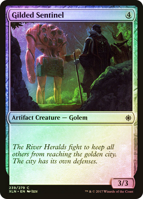 Gilded Sentinel\nIxalan\nSingle\nMagic The Gathering
