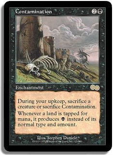 Contamination
Urza's Saga - Chinese Simplified
Single
Magic The Gathering
