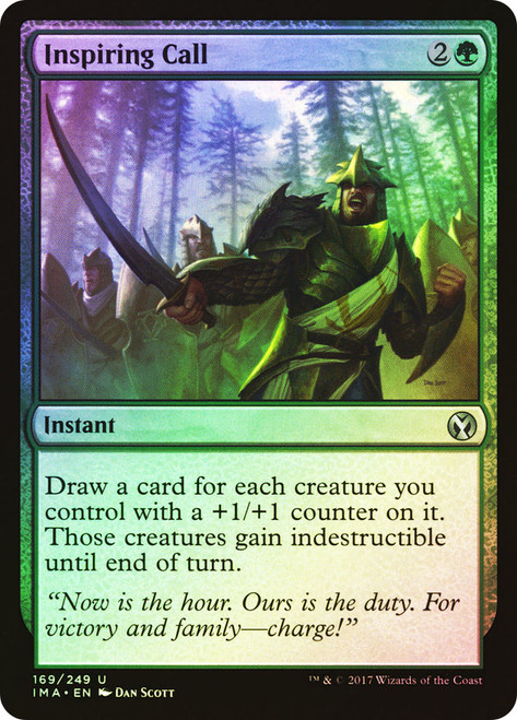 Inspiring Call\nIconic Masters\nSingle\nMagic The Gathering