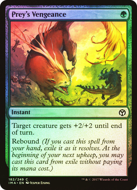 Prey's Vengeance\nIconic Masters\nSingle\nMagic The Gathering