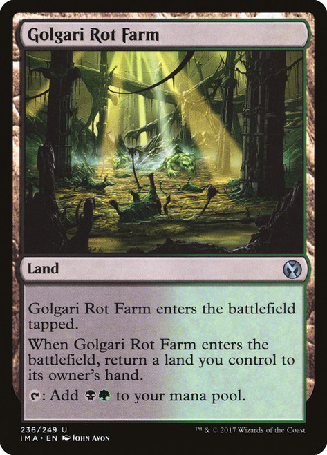 Golgari Rot Farm\nIconic Masters\nSingle\nMagic The Gathering