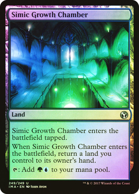 Simic Growth Chamber\nIconic Masters\nSingle\nMagic The Gathering