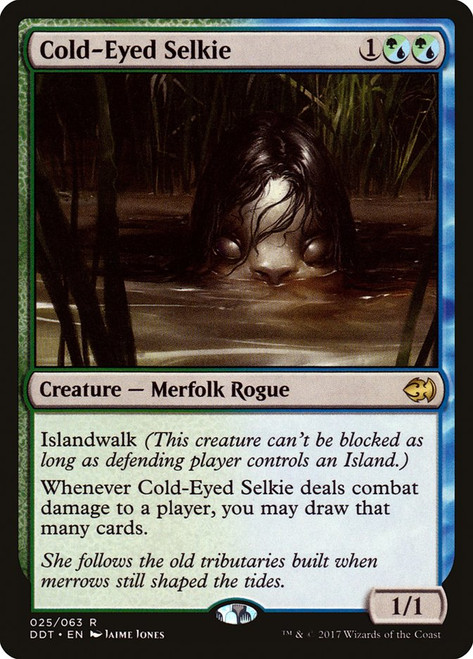 Cold-Eyed Selkie\nDuel Decks: Merfolk vs. Goblins\nSingle\nMagic The Gathering