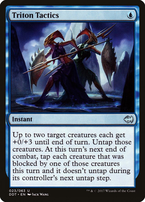 Triton Tactics\nDuel Decks: Merfolk vs. Goblins\nSingle\nMagic The Gathering
