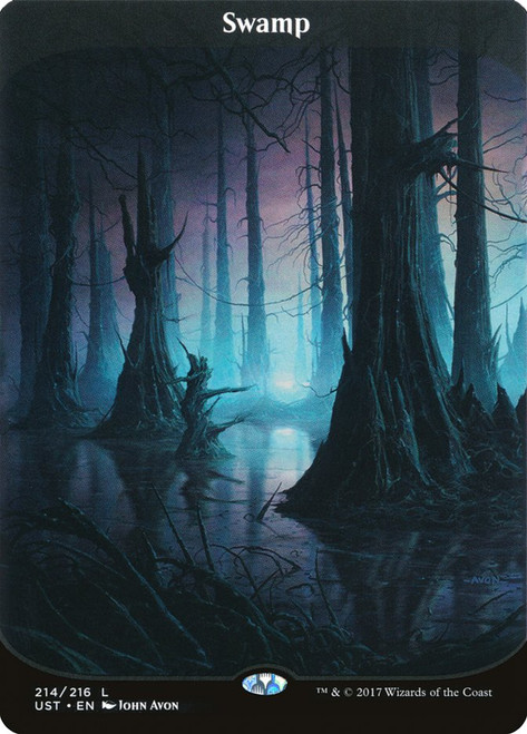 Swamp (#214) (Full Art) | Unstable | Star City Games
