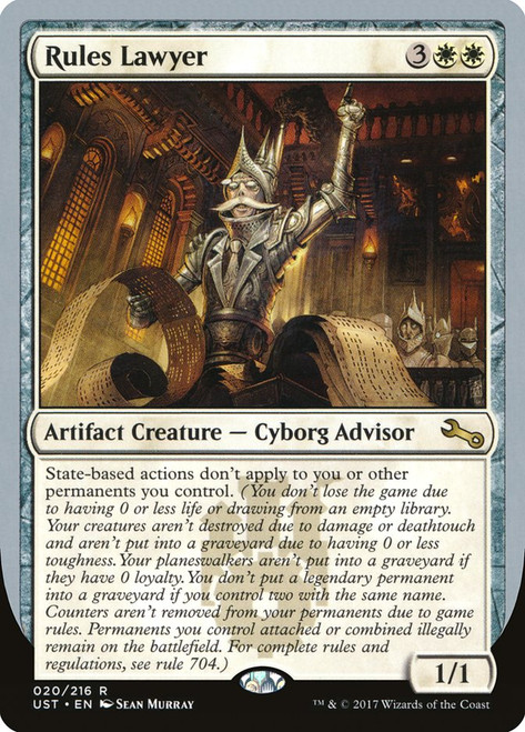 Rules Lawyer\nUnstable\nSingle\nMagic The Gathering