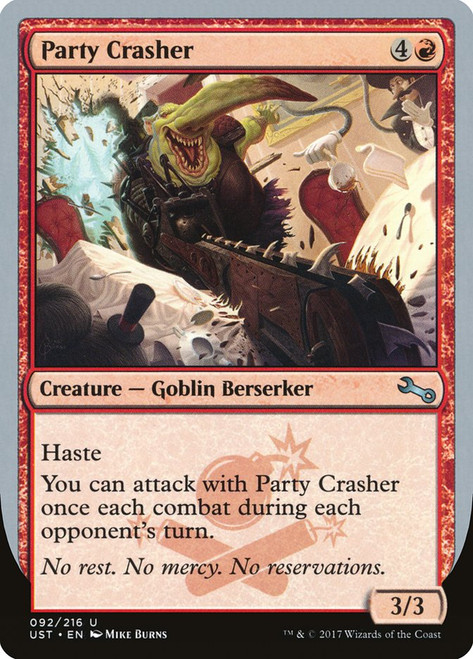 Party Crasher\nUnstable\nSingle\nMagic The Gathering