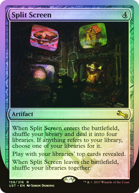 Split Screen\nUnstable\nSingle\nMagic The Gathering