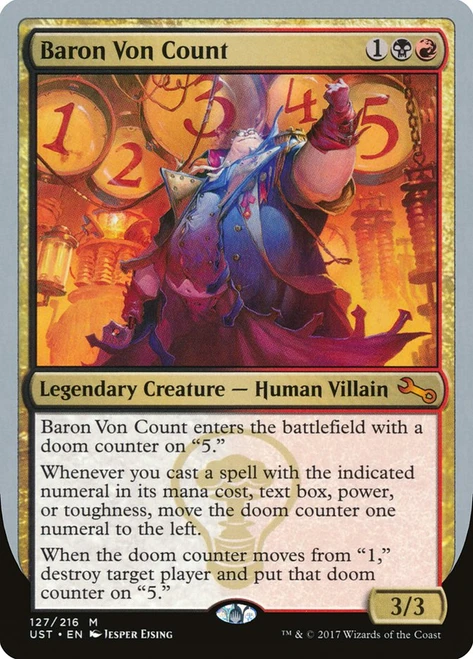Baron Von Count\nUnstable\nSingle\nMagic The Gathering
