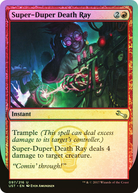 Super-Duper Death Ray\nUnstable\nSingle\nMagic The Gathering
