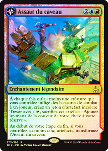 Storm the Vault // Vault of Catlacan
Rivals of Ixalan - French
Single
Magic The Gathering