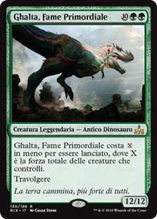 Ghalta, Primal Hunger
Rivals of Ixalan - Italian
Single
Magic The Gathering