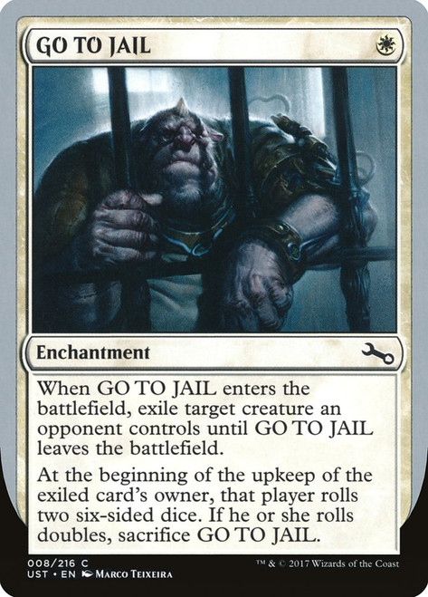GO TO JAIL\nUnstable\nSingle\nMagic The Gathering