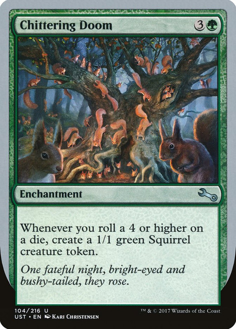 Chittering Doom\nUnstable\nSingle\nMagic The Gathering