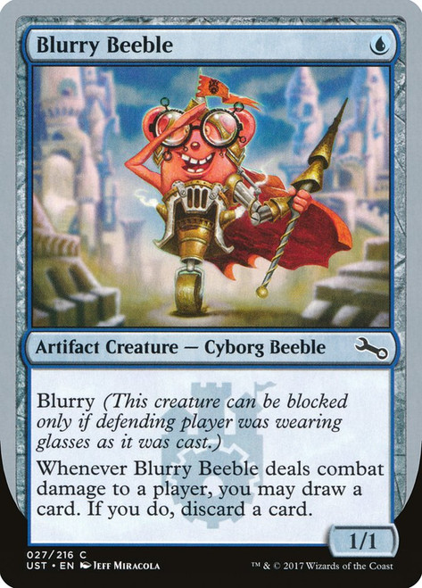 Blurry Beeble\nUnstable\nSingle\nMagic The Gathering