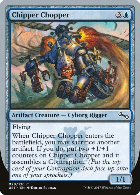 Chipper Chopper\nUnstable\nSingle\nMagic The Gathering