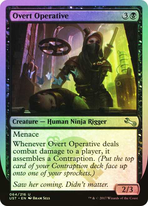 Overt Operative\nUnstable\nSingle\nMagic The Gathering