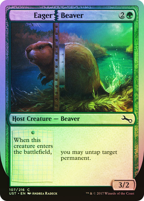 Eager Beaver\nUnstable\nSingle\nMagic The Gathering
