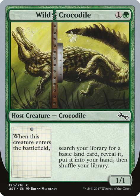 Wild Crocodile\nUnstable\nSingle\nMagic The Gathering