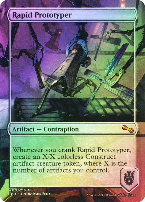 Rapid Prototyper\nUnstable\nSingle\nMagic The Gathering