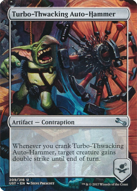 Turbo-Thwacking Auto-Hammer\nUnstable\nSingle\nMagic The Gathering