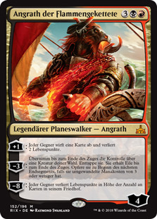 Angrath, the Flame-Chained
Rivals of Ixalan - German
Single
Magic The Gathering