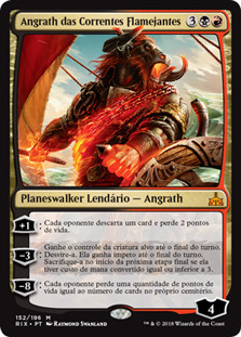 Angrath, the Flame-Chained
Rivals of Ixalan - Portuguese
Single
Magic The Gathering
