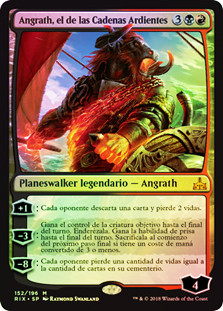 Angrath, the Flame-Chained
Rivals of Ixalan (Foil) - Spanish
Single
Magic The Gathering
