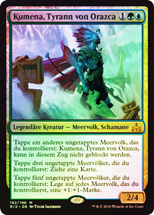 Kumena, Tyrant of Orazca | Rivals of Ixalan | Star City Games