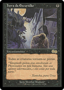 MTG Darkest Hour 真に暗き時間 英語foil MTG真に暗き時間英語Foil