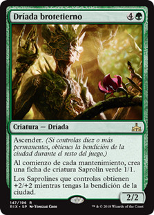 Tendershoot Dryad
Rivals of Ixalan - Spanish
Single
Magic The Gathering