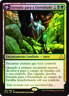 Journey to Eternity // Atzal, Cave of Eternity
Rivals of Ixalan - Portuguese
Single
Magic The Gathering