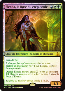 Elenda, the Dusk Rose
Rivals of Ixalan (Foil) - French
Single
Magic The Gathering