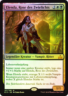 Elenda, the Dusk Rose
Rivals of Ixalan (Foil) - German
Single
Magic The Gathering