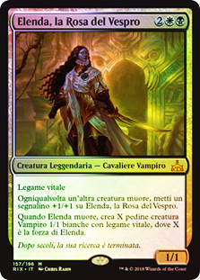 Elenda, the Dusk Rose
Rivals of Ixalan (Foil) - Italian
Single
Magic The Gathering