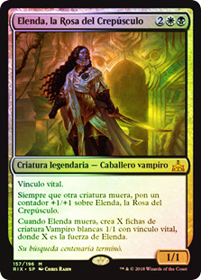 Elenda, the Dusk Rose
Rivals of Ixalan (Foil) - Spanish
Single
Magic The Gathering