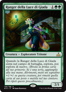 Jadelight Ranger
Rivals of Ixalan - Italian
Single
Magic The Gathering