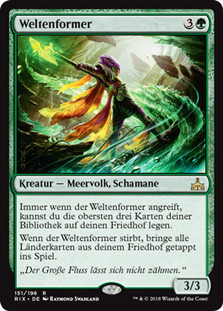World Shaper
Rivals of Ixalan - German
Single
Magic The Gathering