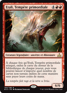 Etali, Primal Storm
Rivals of Ixalan - French
Single
Magic The Gathering