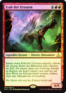 Etali, Primal Storm
Rivals of Ixalan (Foil) - German
Single
Magic The Gathering