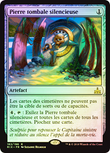 Silent Gravestone
Rivals of Ixalan (Foil) - French
Single
Magic The Gathering