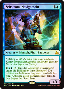 Timestream Navigator
Rivals of Ixalan (Foil) - German
Single
Magic The Gathering