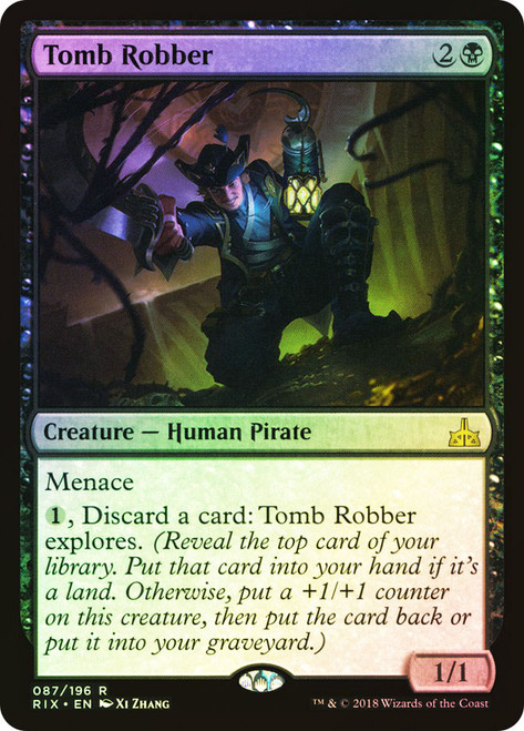 Tomb Robber\nRivals of Ixalan\nSingle\nMagic The Gathering