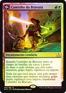 Path of Mettle // Metzali, Tower of Triumph
Rivals of Ixalan - Portuguese
Single
Magic The Gathering