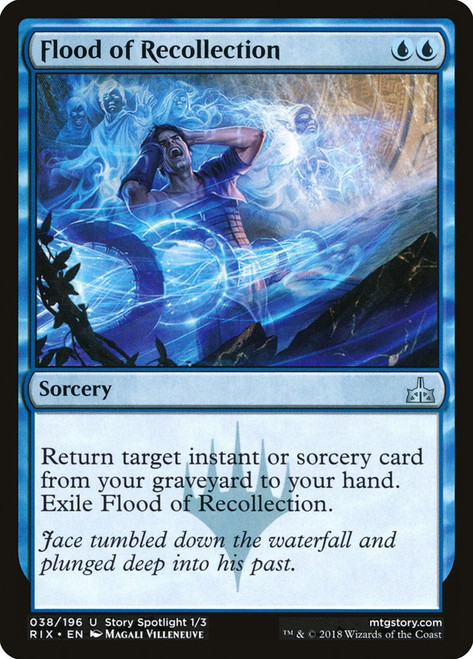 Flood of Recollection\nRivals of Ixalan\nSingle\nMagic The Gathering