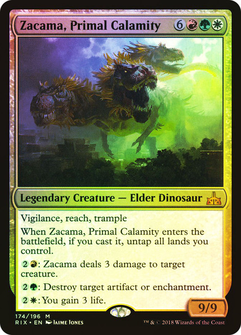 Zacama, Primal Calamity | Rivals of Ixalan - Japanese | Star City