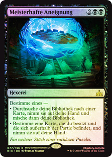 Mastermind's Acquisition
Rivals of Ixalan (Foil) - German
Single
Magic The Gathering