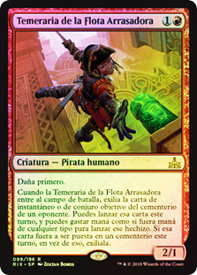 Dire Fleet Daredevil
Rivals of Ixalan (Foil) - Spanish
Single
Magic The Gathering
