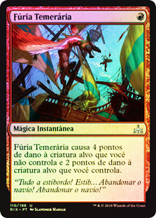 Reckless Rage
Rivals of Ixalan (Foil) - Portuguese
Single
Magic The Gathering