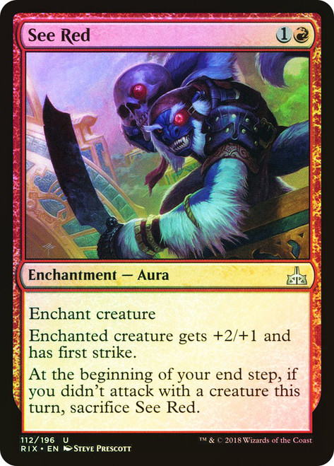 See Red\nRivals of Ixalan\nSingle\nMagic The Gathering
